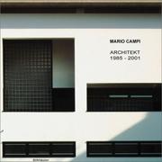 Cover of: Mario Campi: Architect 1985-2000