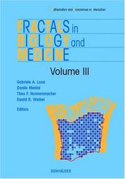 Cover of: Fractals in Biology and Medicine: Volume III (Mathematics and Biosciences in Interaction)