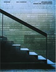 Cover of: Staircases: Design and Construction