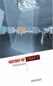 Cover of: History of Form*Z by Pierluigi Serraino