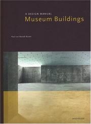 Cover of: Museum buildings: a design manual