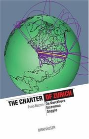 Cover of: The charter of Zurich: Eisenman, De Kerckhove, Saggio
