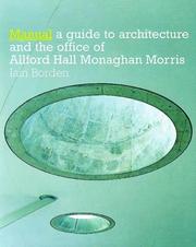 Cover of: Manual: the architecture and office of Allford Hall Monaghan Morris