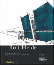 Cover of: Rolf Heide (Designer Monographs)