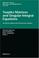 Cover of: Toeplitz matrices and singular integral equations