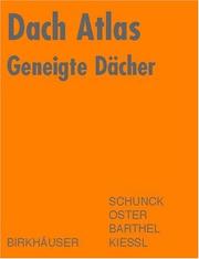 Cover of: Dach Atlas Geneigte Dacher (Konstruktionsatlanten)