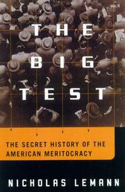 Cover of: The big test by Nicholas Lemann
