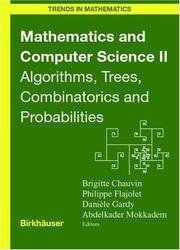 Cover of: Mathematics and computer science II by International Colloquium of Mathematics and Computer Science (2002 University of Versailles-St-Quentin)