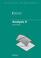 Cover of: Analysis II (Grundstudium Mathematik)