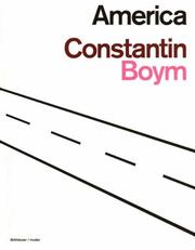 Cover of: Constantin Boym - America