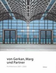 Cover of: Von Gerkan, Marg und Partner by Meinhard von Gerkan, Meinhard von Gerkan