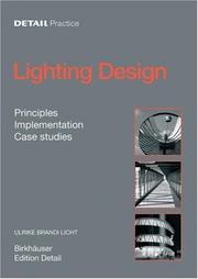 Cover of: Lighting Design: Principles, Implementation, Case Studies (Detail Practice)