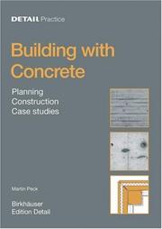 Cover of: Concrete: Design, Construction, Examples (Detail Practice)