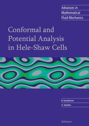 Cover of: Conformal and Potential Analysis in Hele-Shaw Cells (Advances in Mathematical Fluid Mechanics)