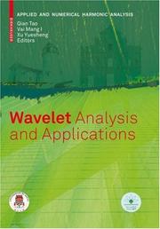 Wavelet analysis and applications by Wavelet Analysis and Applications 2005