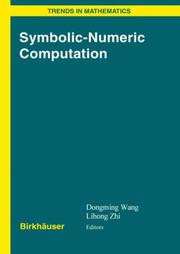 Cover of: Symbolic-Numeric Computation (Trends in Mathematics)