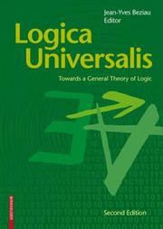 Cover of: Logica Universalis by Jean-Yves Beziau