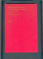 Cover of: Postmodernism in American literature: a critical anthology