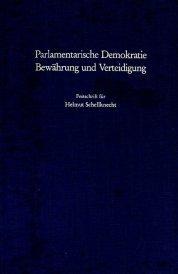 Parlamentarische Demokratie by Eckart Busch