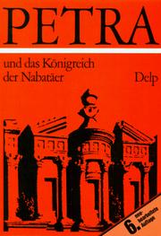 Cover of: Petra und das Königreich der Nabatäer by Manfred Lindner