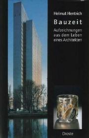 Cover of: Bauzeit: Aufzeichnungen aus dem Leben eines Architekten