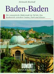 Cover of: Baden-Baden by Helmuth Bischoff