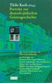 Cover of: Porträts zur deutsch-jüdischen Geistesgeschichte