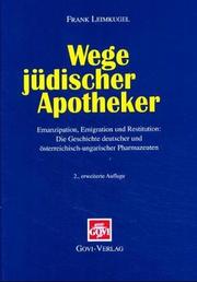 Wege jüdischer Apotheker by Frank Leimkugel