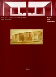 Cover of: Moderne Architektur in Deutschland 1900 bis 2000: Macht und Monument