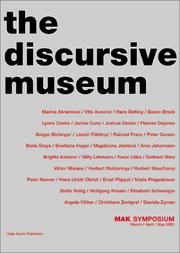 Cover of: Discursive Museum, The
