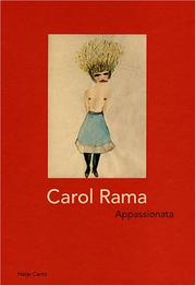 Cover of: Carol Rama by Edoardo Sanguineti, Lea Vergine, Carol Rama