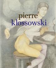 Cover of: Pierre Klossowski by 