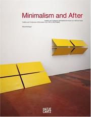 Cover of: Minimalism and After