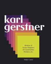 Cover of: Karl Gerstner: Review Of Seven Chapters Of Constructive Pictures, Etc.