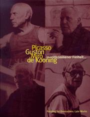 Cover of: Picasso, Guston, Miro, de Kooning: painting for themselves : late works