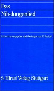 Cover of: Das Nibelungenlied.