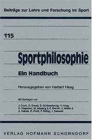 Cover of: Sportphilosophie: ein Handbuch