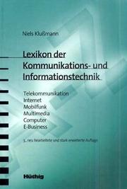 Lexikon der Kommunikations- und Informationstechnik by Niels Klussmann