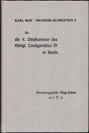 Prozess-Schriften by Karl May