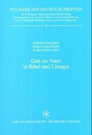 Cover of: Gott als Vater in Bibel und Liturgie by Bernd Willmes