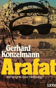 Cover of: Arafat by Gerhard Konzelmann