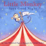 Cover of: Little monkey says good night