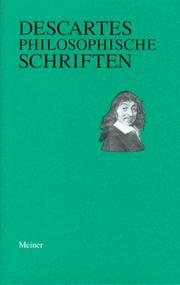 Cover of: Philosophische Schriften in einem Band