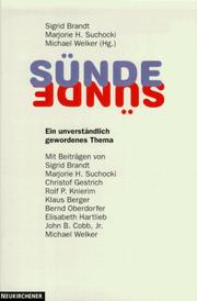 Cover of: Sünde by Sigrid Brandt, Marjorie Hewitt Suchocki, Michael Welker, Berger, Klaus