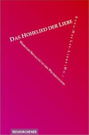 Cover of: Das Hohelied der Liebe: weibliche Sexualität in den Weltreligionen