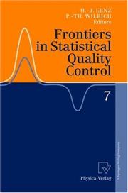 Cover of: Frontiers in Statistical Quality Control 7