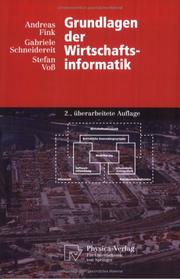 Cover of: Grundlagen der Wirtschaftsinformatik (Physica-Lehrbuch)