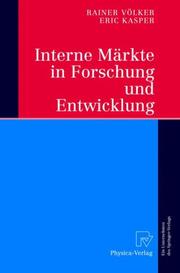 Cover of: Interne Märkte in Forschung und Entwicklung