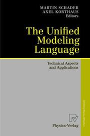 Cover of: The Unified Modeling Language by Martin Schader, A. Korthaus