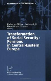 Cover of: Transformation of Social Security: Pensions in Central-Eastern Europe (Contributions to Economics)